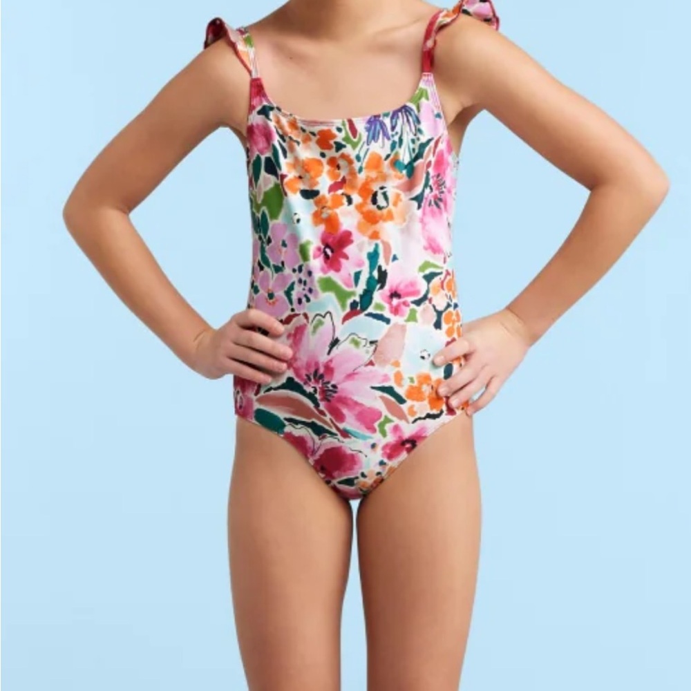 Summersalt Girls Ruffle Strawberry Bikini